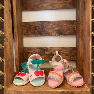 Carter’s toddler sandals. Size 5